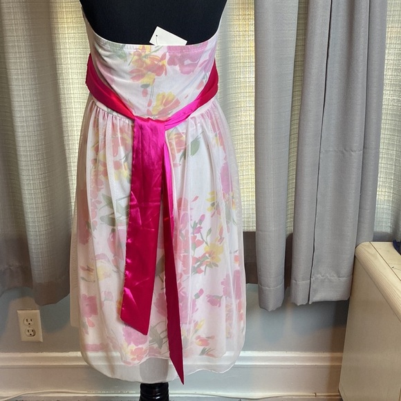 Dots Women’s Floral Strapless Summer Mini Dress  sz XL NWT - Picture 5 of 9